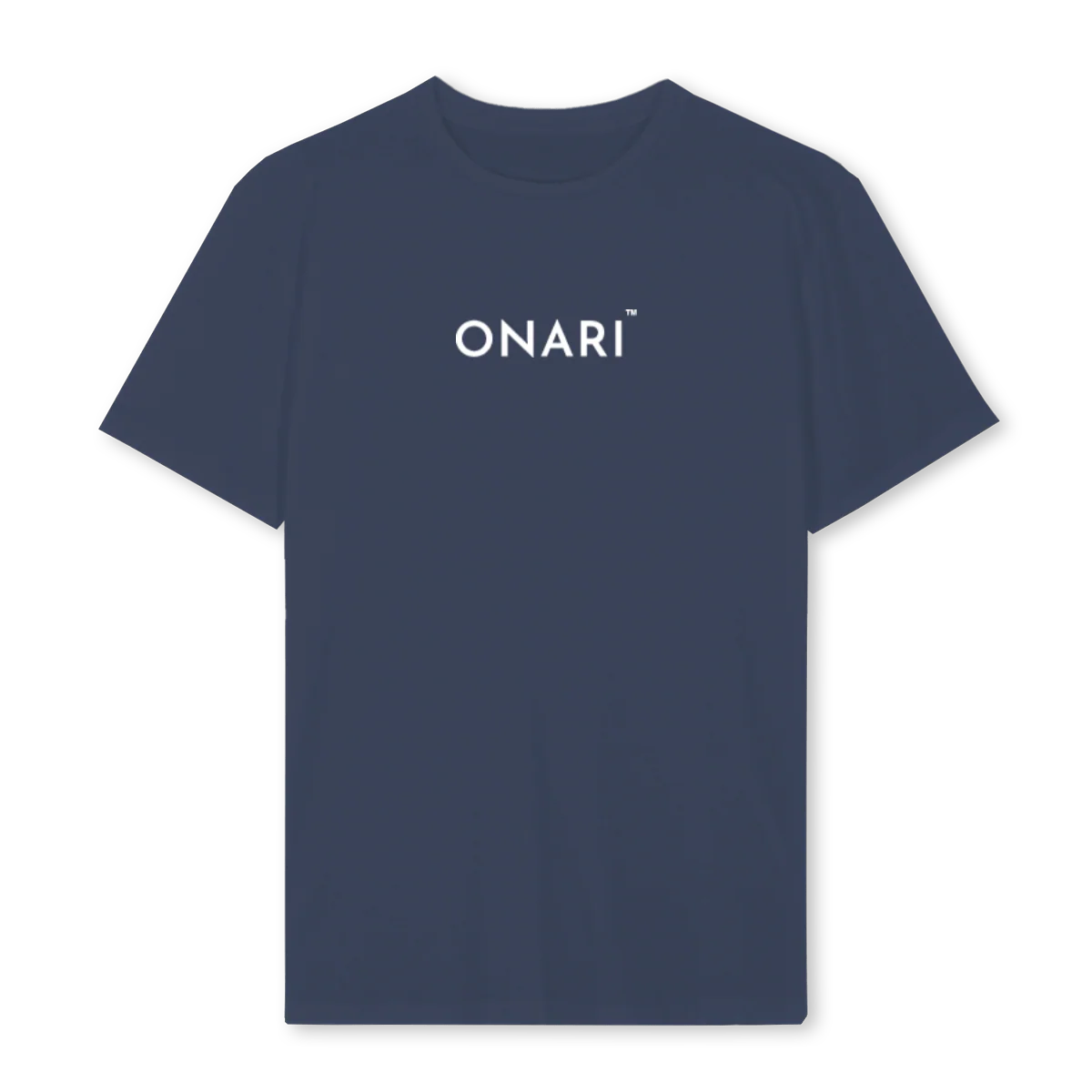 WCENTER Navy Blue Regular Tee.