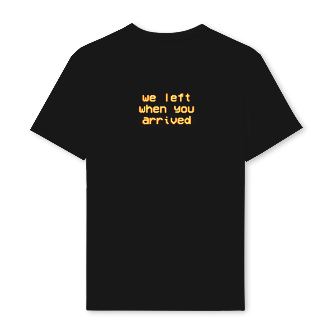 WELEFT Black Regular Tee. - Image 2