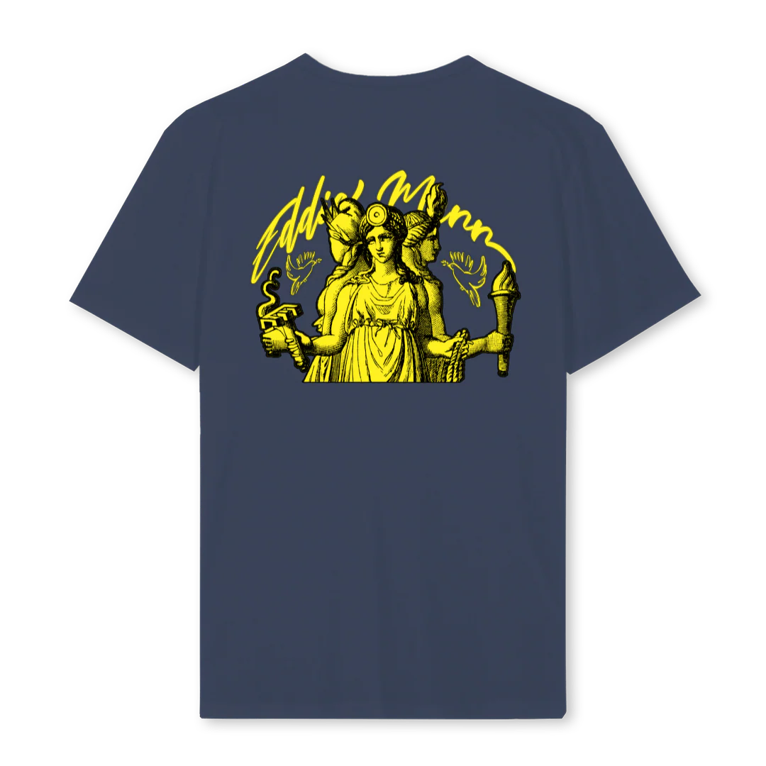 WGT Navy Blue Regular Tee. - Image 2