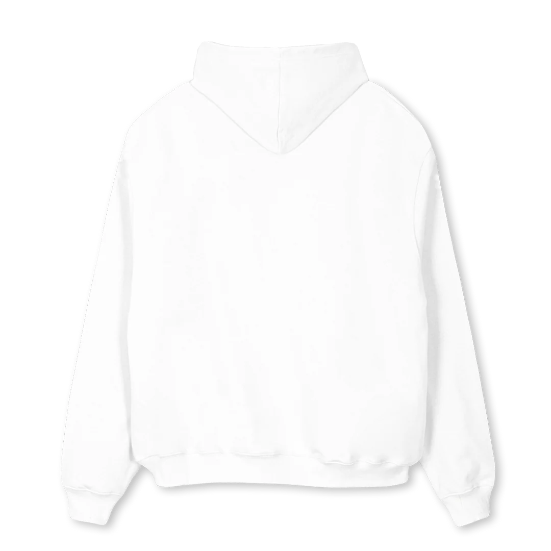 WHITEGREENOVERSIZED White Oversized Hoodie. - Image 2