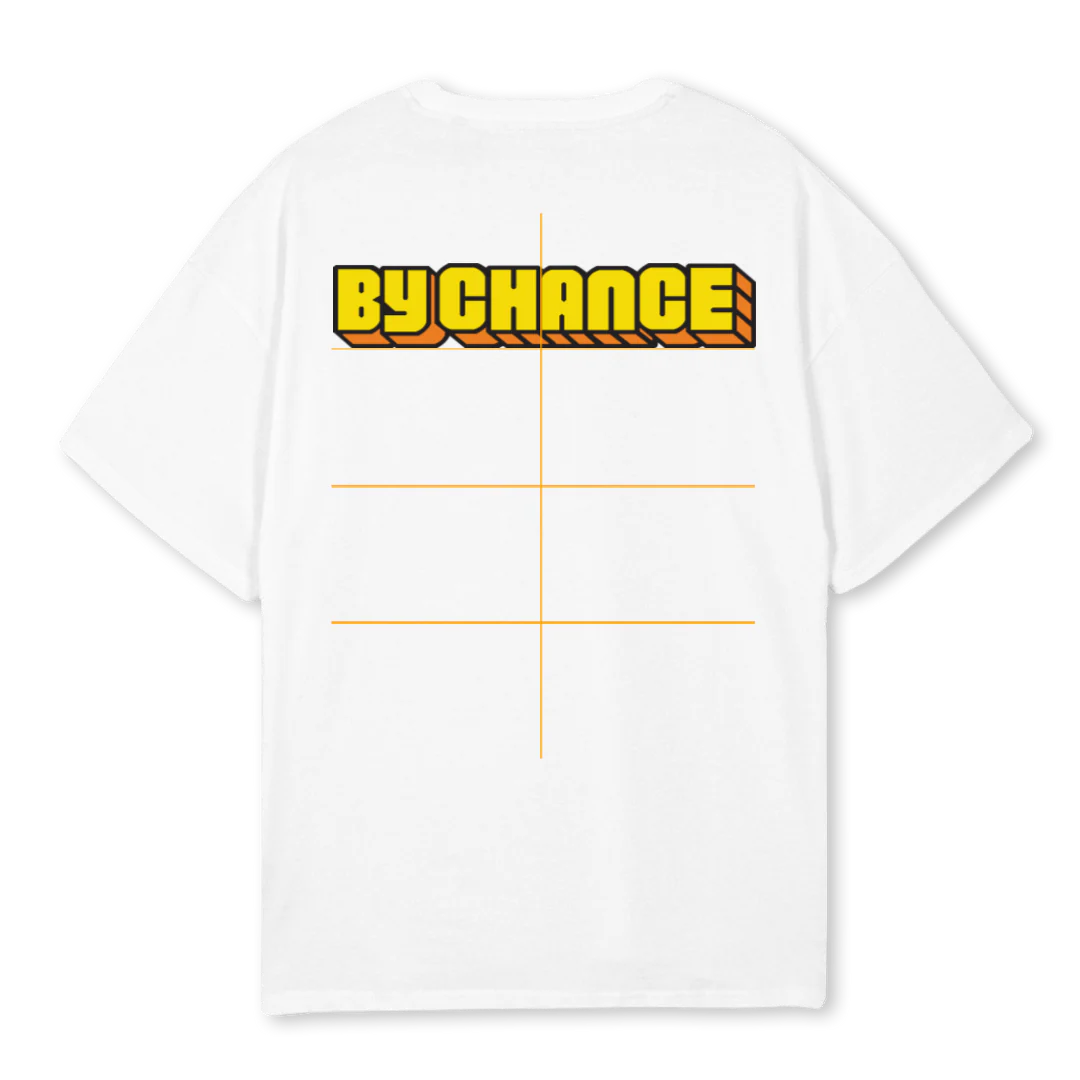 WHITEHABBO White Oversized Tee.