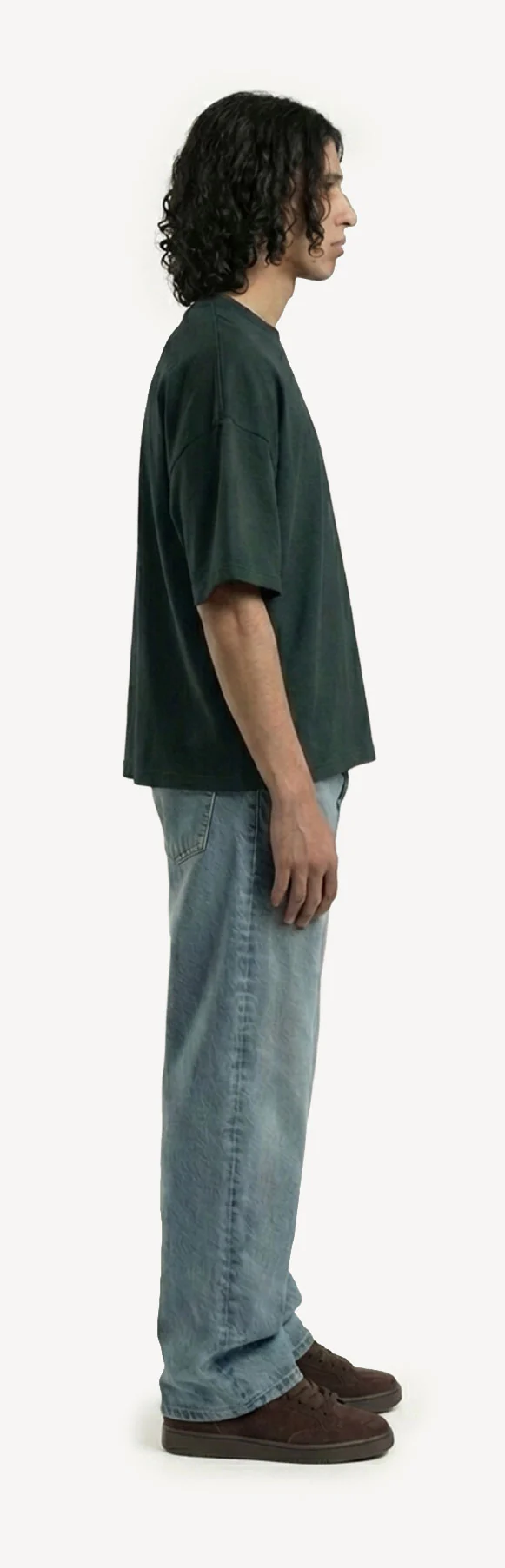 Wild Green Oversized Boxy Tee. - Image 4