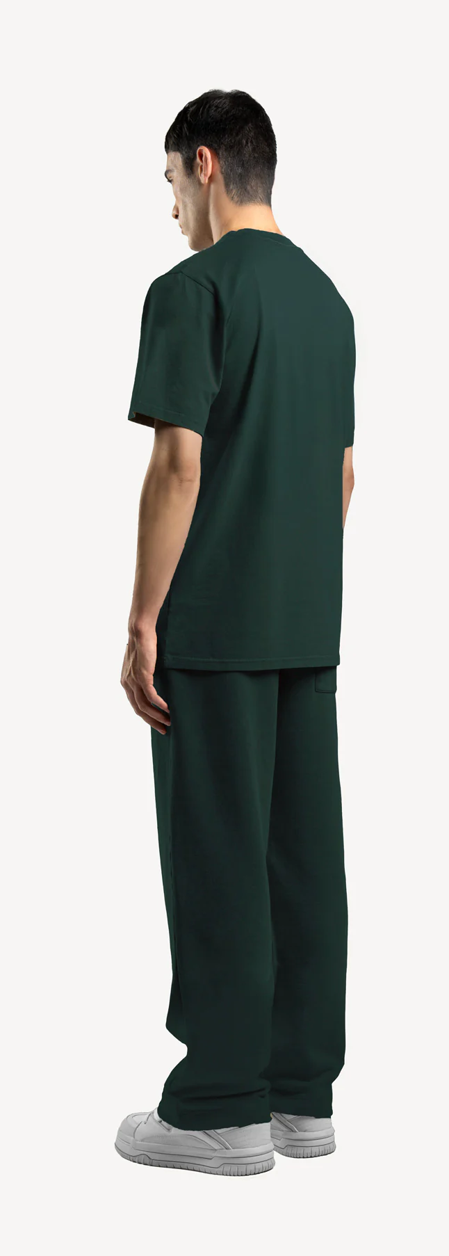 Wild Green Straight-Leg Relaxed Sweatpants. - Image 7