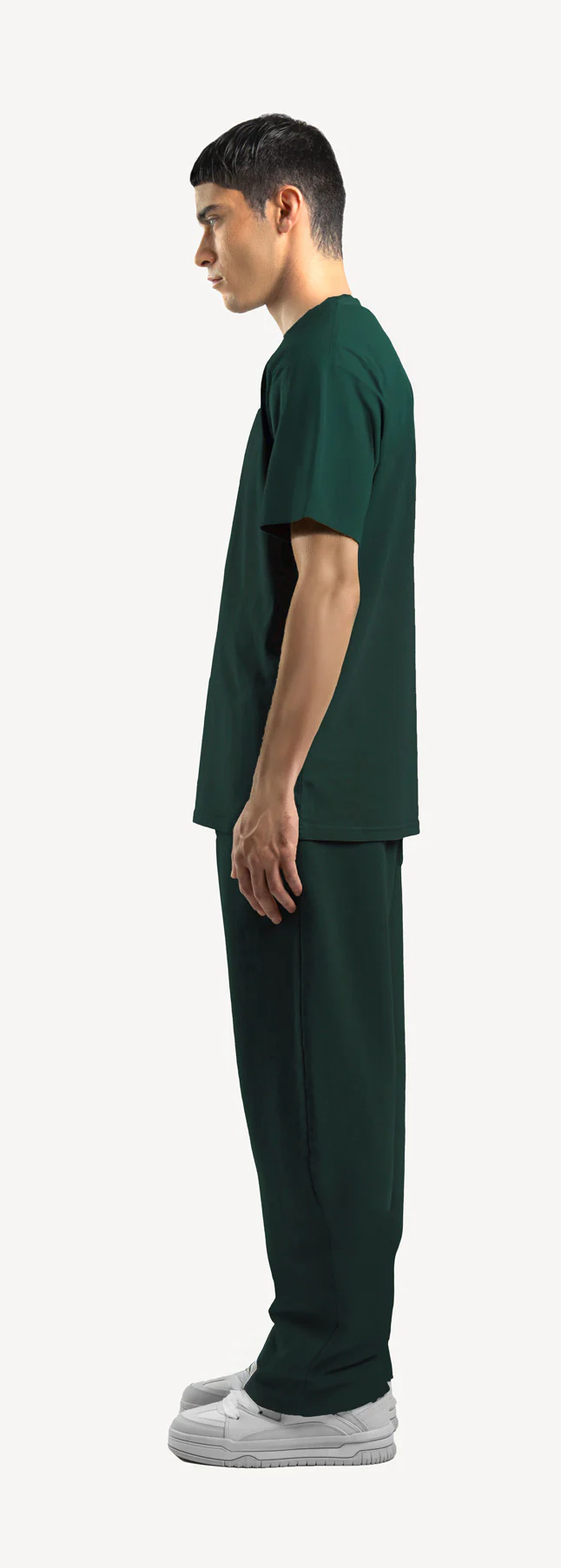 Ultra Heavy Wild Green Straight-Leg Relaxed Sweatpants. - Image 8