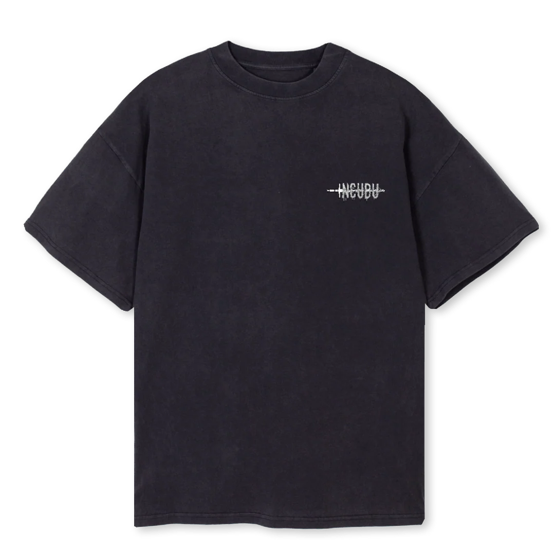 WITCHER Vintage Black Oversized Tee.