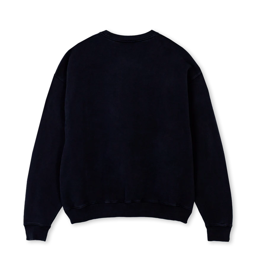 WONDERLAND Black Oversized Crewneck Sweater. - Image 2