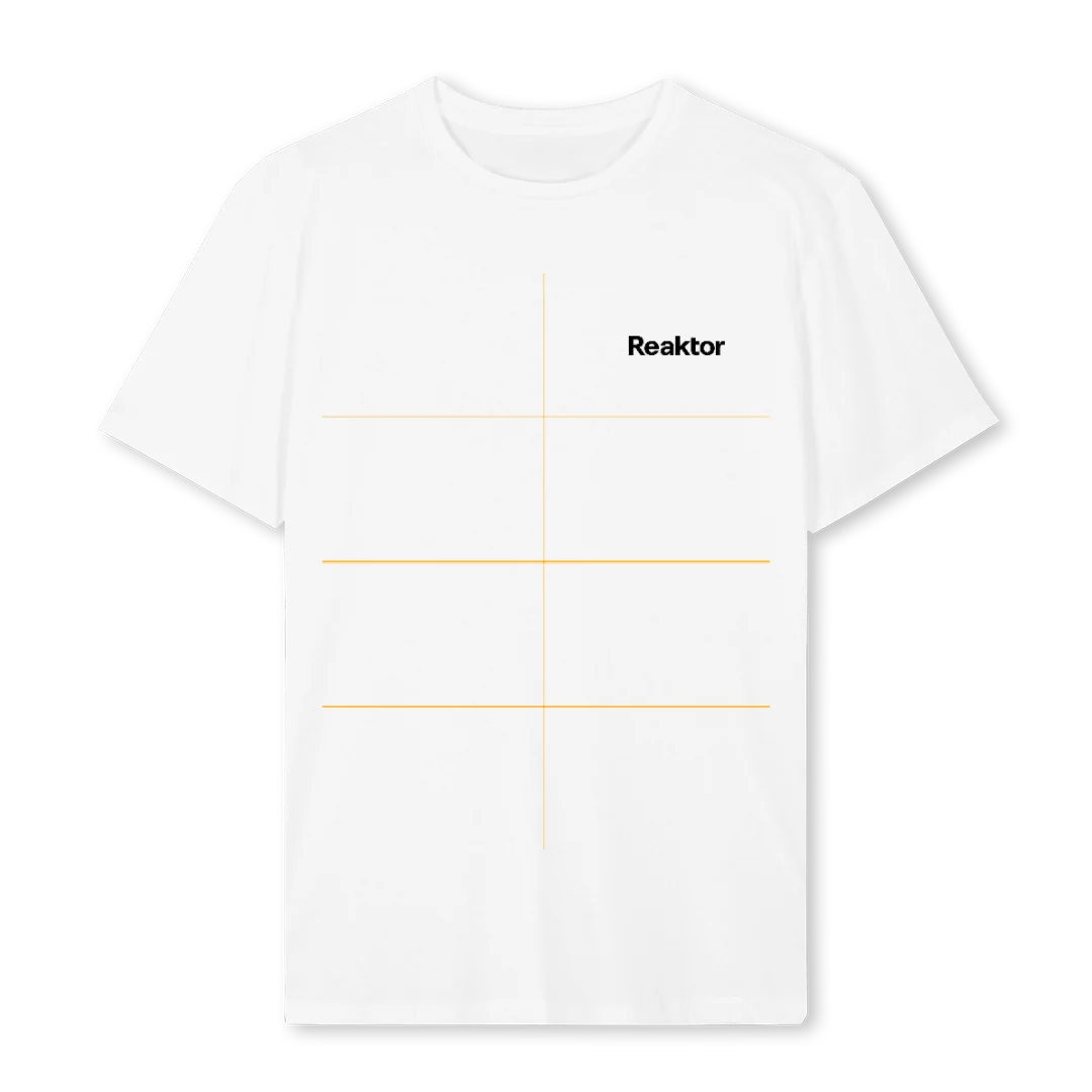 WORDMARKWHITESHIRT White Regular Tee.