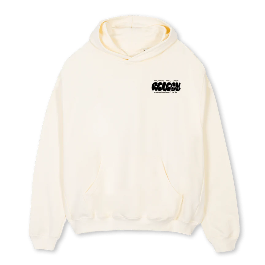 WORDWIDE 2 OSHB Cream Oversized Hoodie.