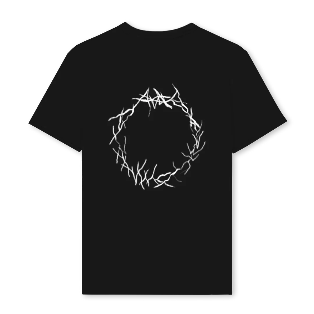 WREATHSAMPLEONE Black Regular Tee. - Image 2