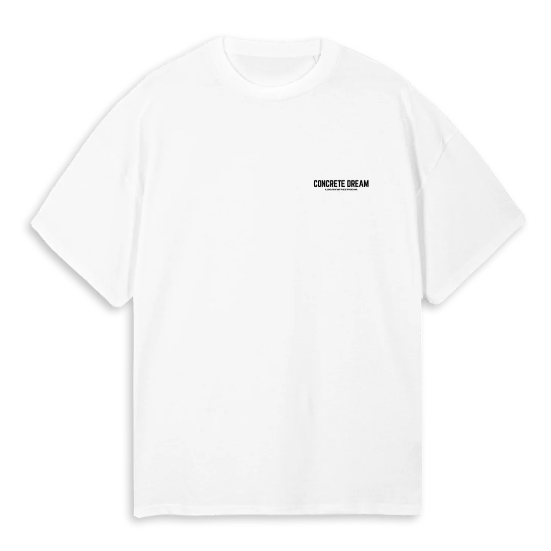 WSMI White Oversized Tee.