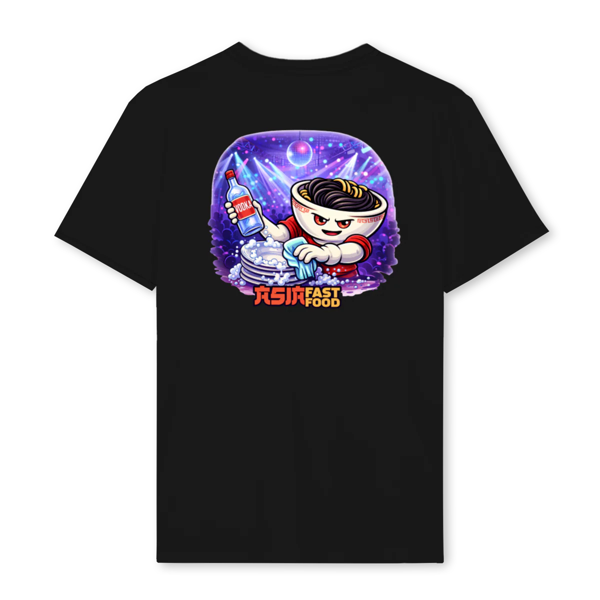 YANNNOUU Black Regular Tee. - Image 2
