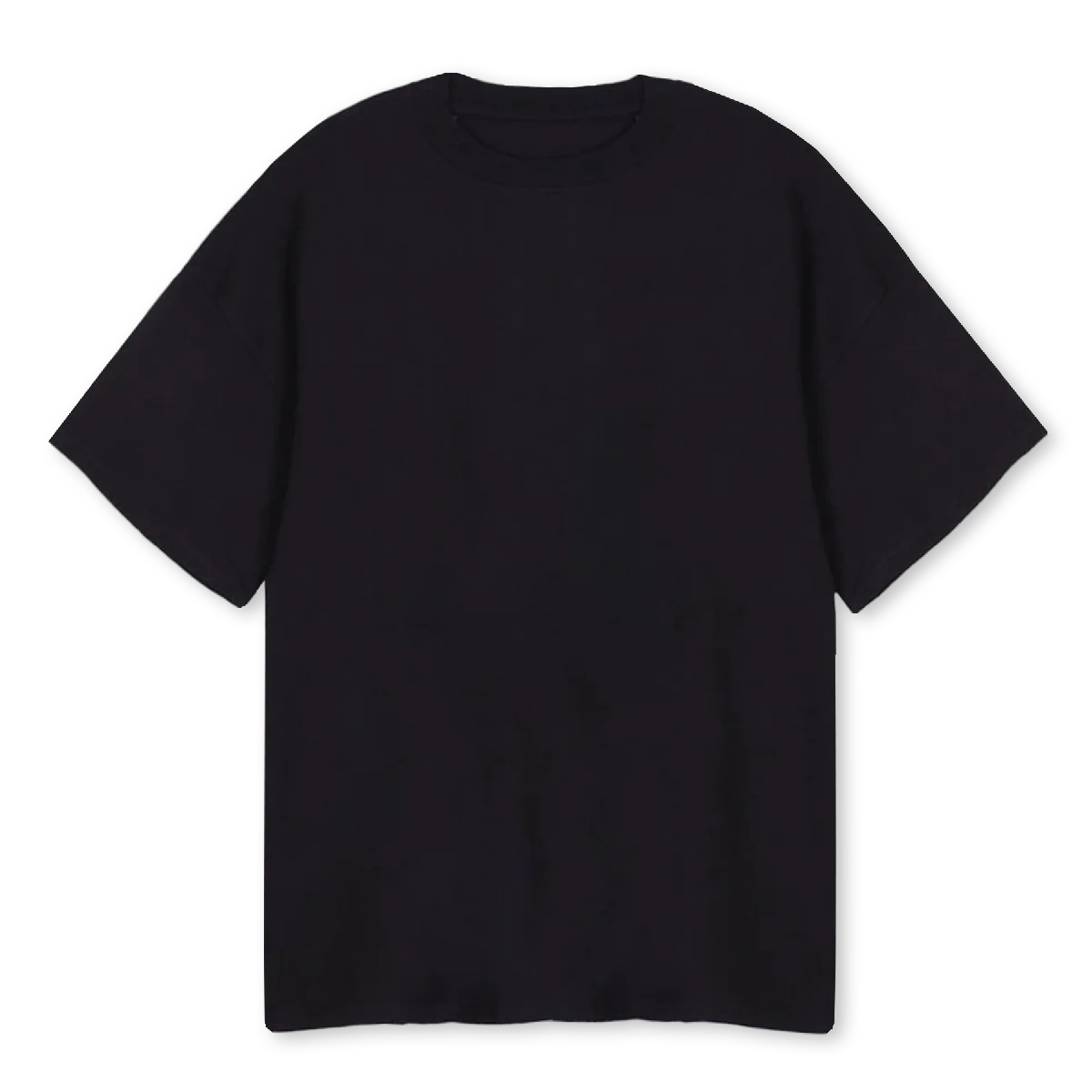 YEARBIRTH Black Oversized Tee.