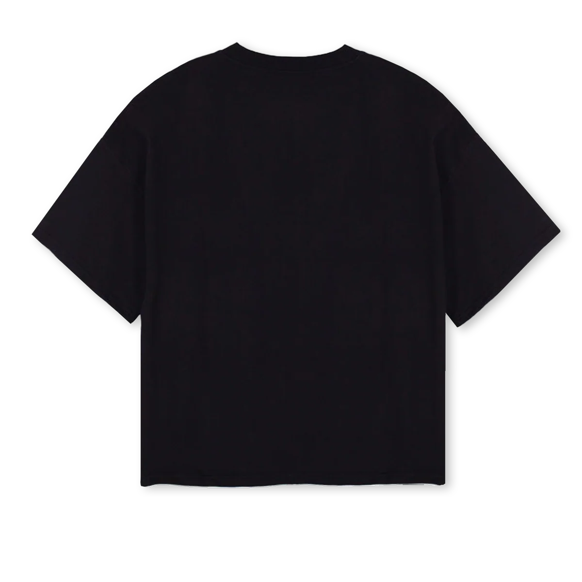 YOUNG Black Oversized Boxy Tee. - Image 2
